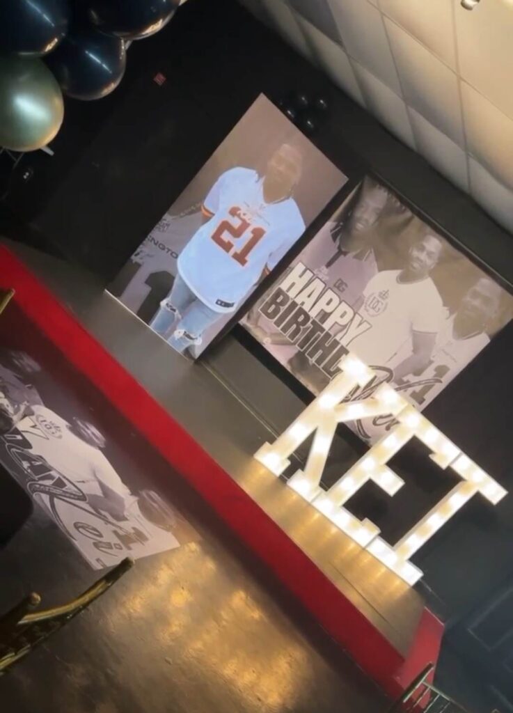 Marquee letters for corporate events