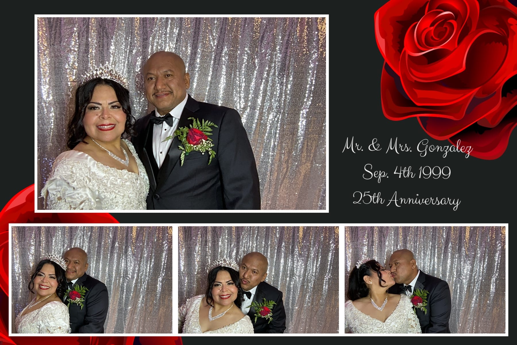Photo booth rental for anniversaries